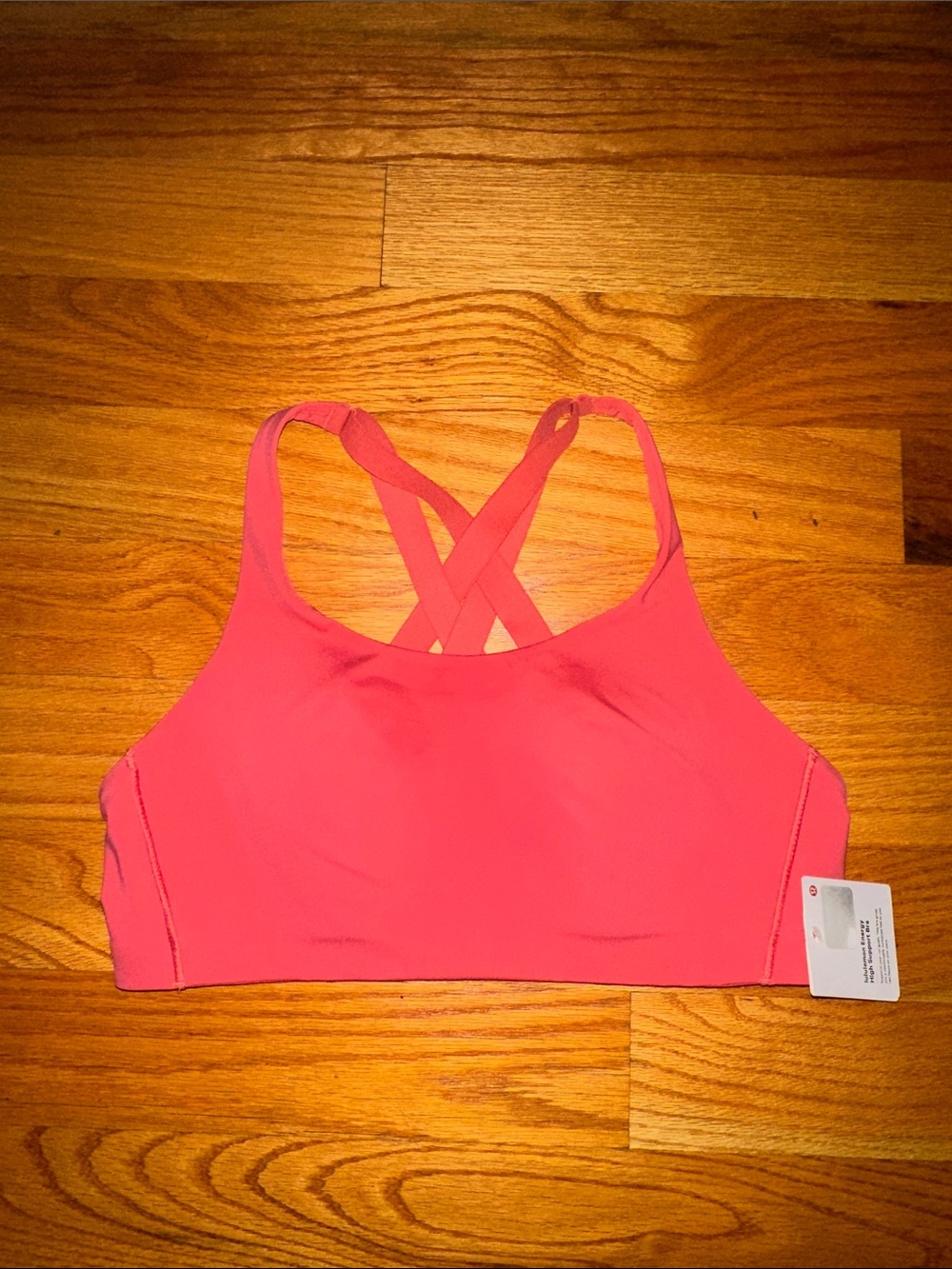 Lululemon Energy Bra *High Support, B–DDD Cups
Desert Red